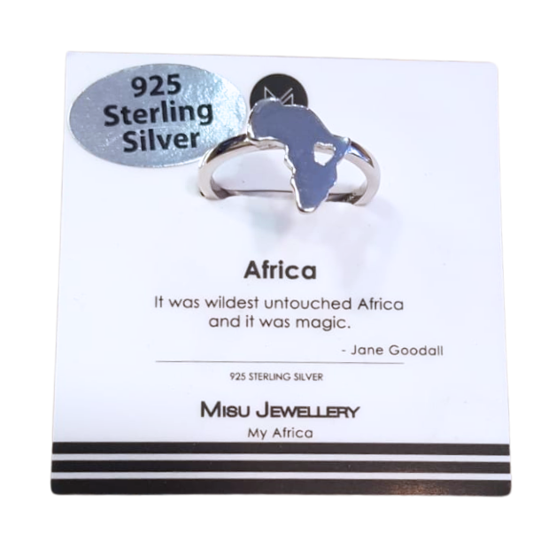 Sterling Silver Africa ring in Fourways.