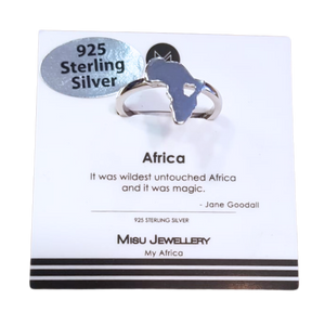 Sterling Silver Africa ring in Fourways.