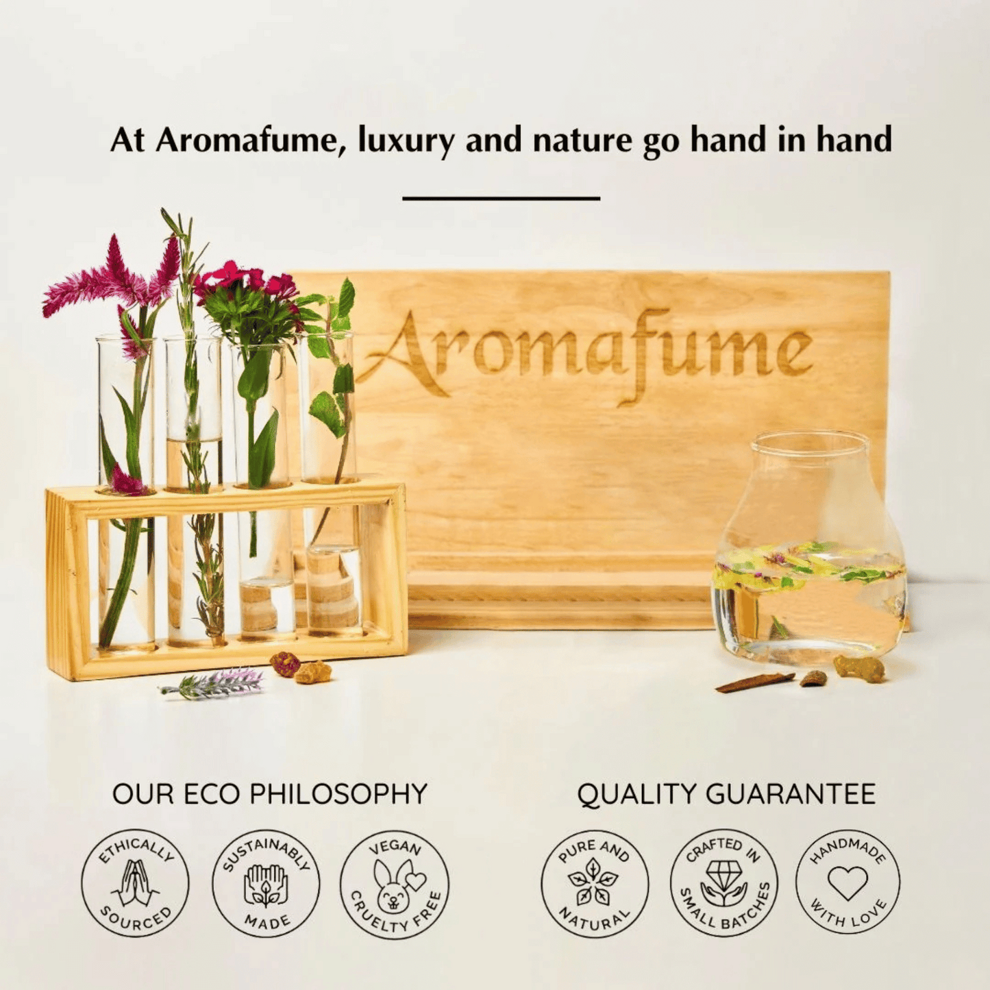 Aromafume rose essential oil.