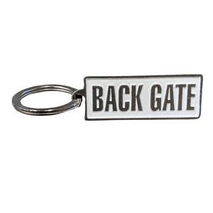 Back gate keyring.