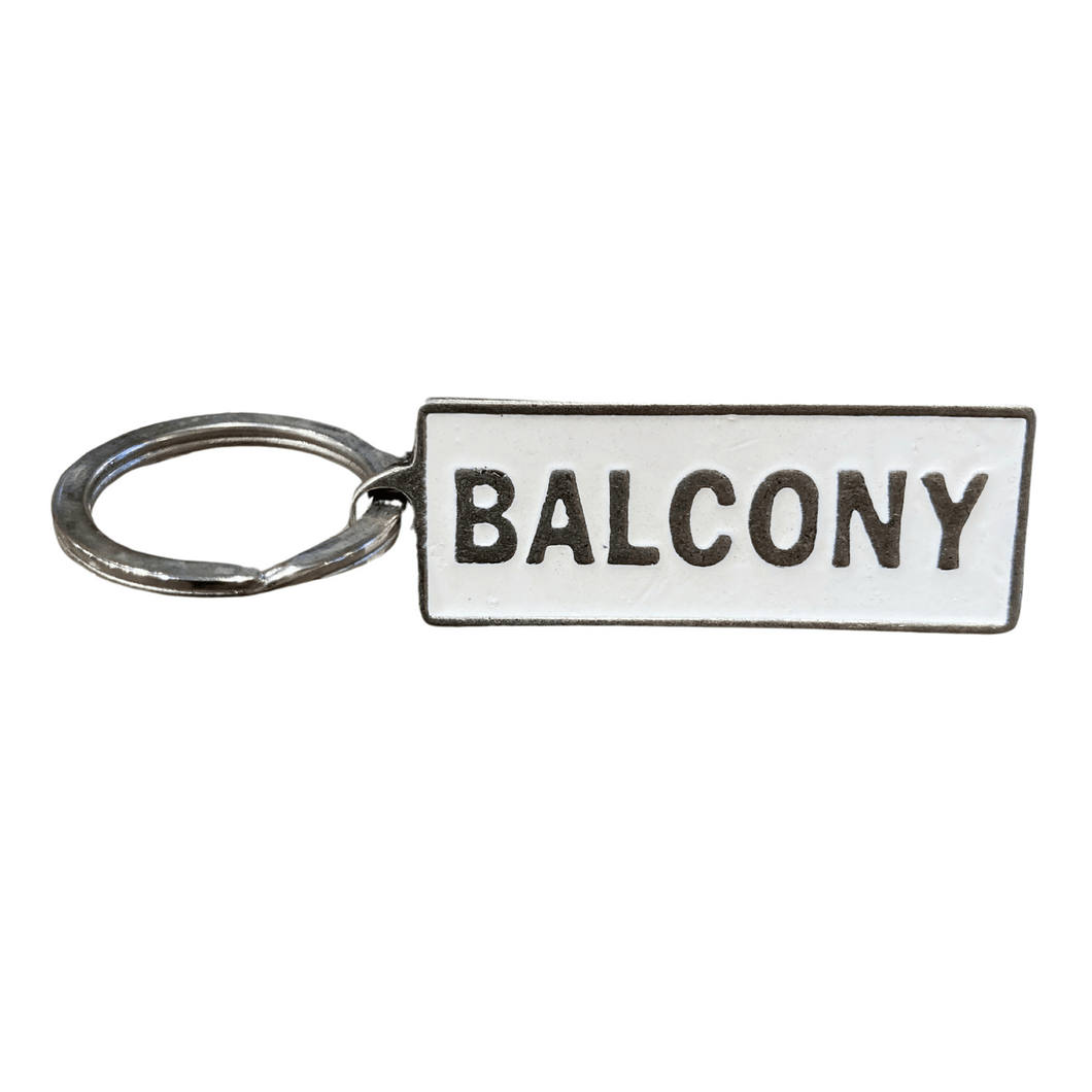 Balcony keyring.