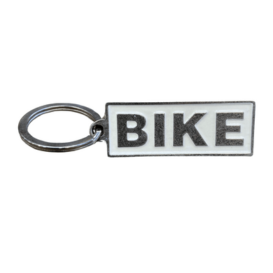 Bike and motorbike keyring.