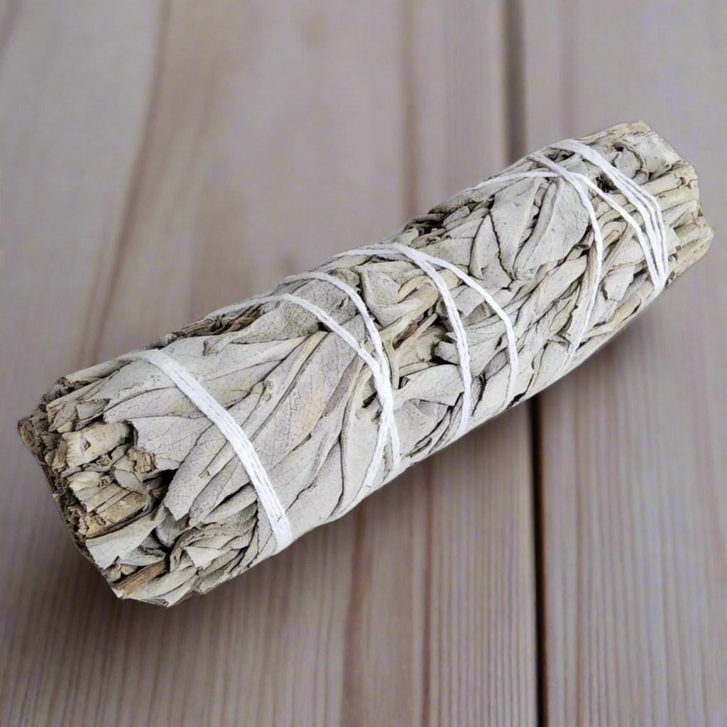 California white sage smudge stick.