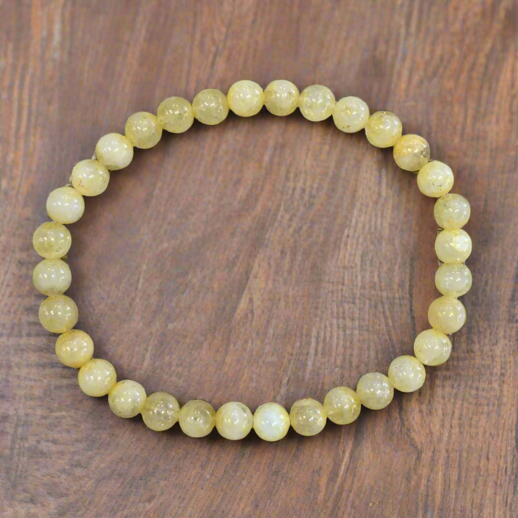 Citrine crystal bracelet souvenir.