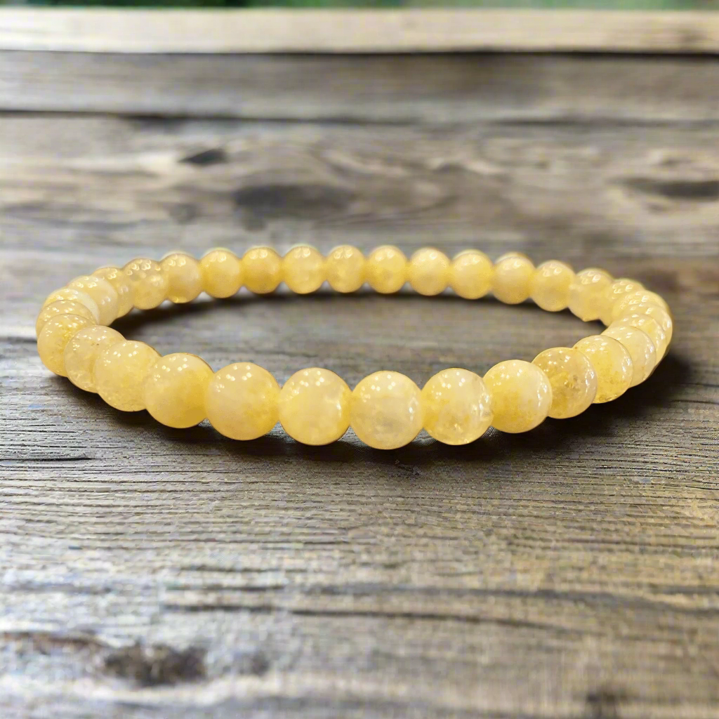 Crystal citrine bracelet.