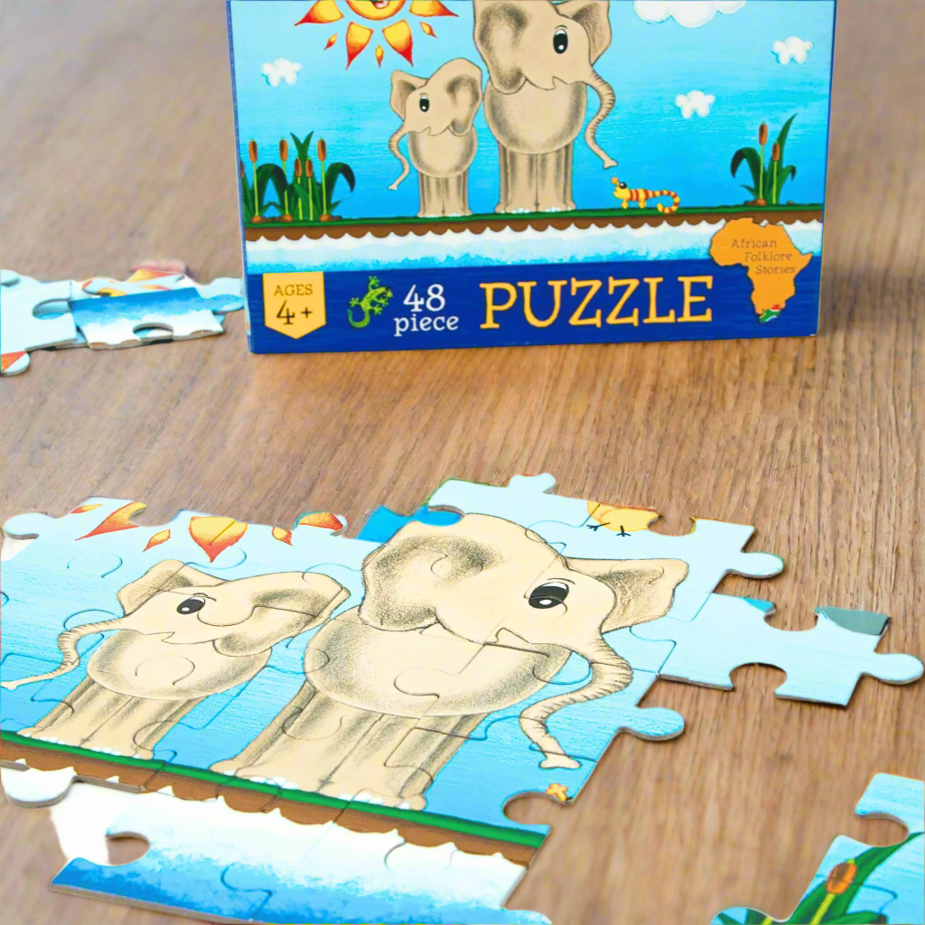 Elephant puzzle.