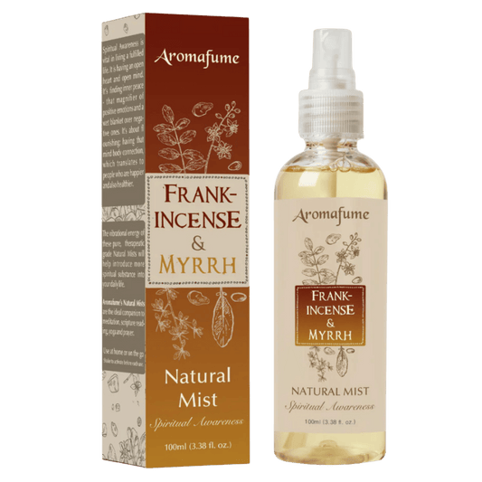 Frankincense & myrrh room spray.