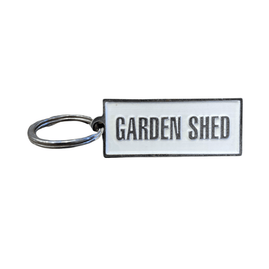 Garden shed keyring.