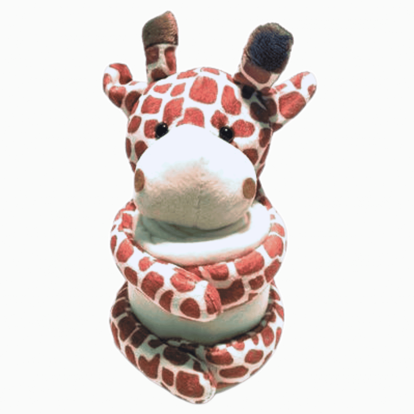 Giraffe blanket toy.