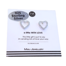 Heart earring studs in Fourways.