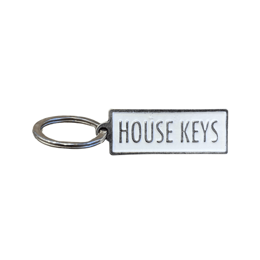 House keys keyring gift.