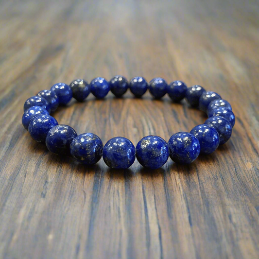 Lapis lazuli bracelet.