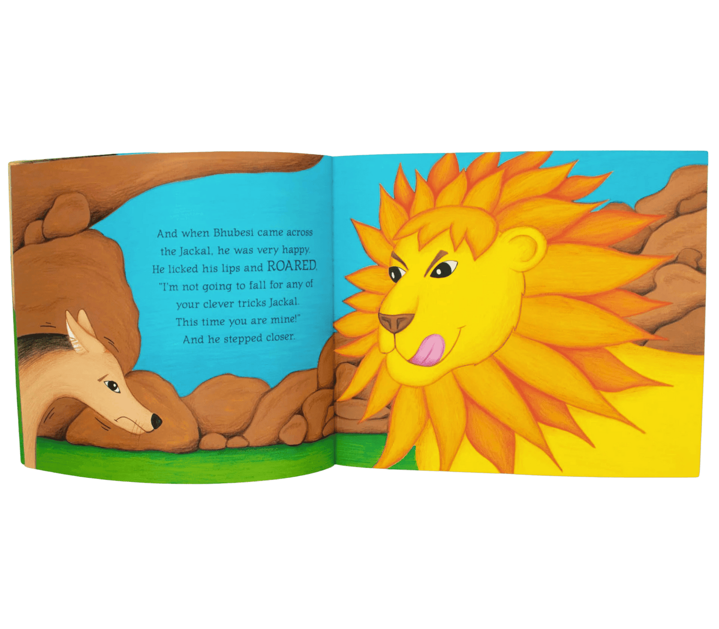 Children's Lion and Jackal Book