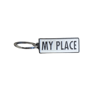 My place keyring gift for house.