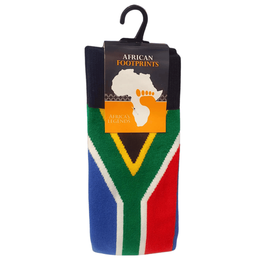 SA flag socks souvenir in Fourways.