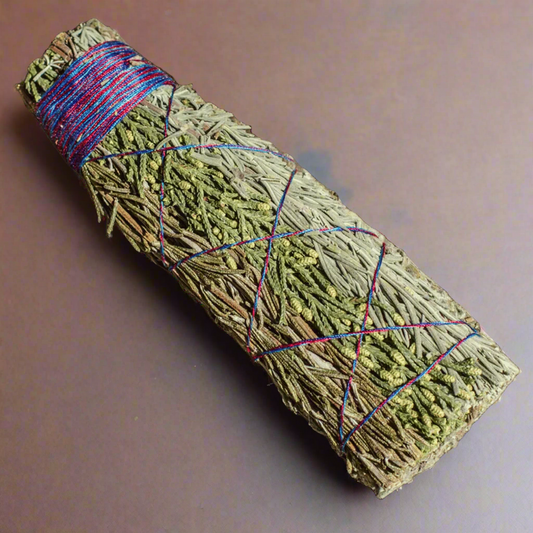 Lavender smudge stick.