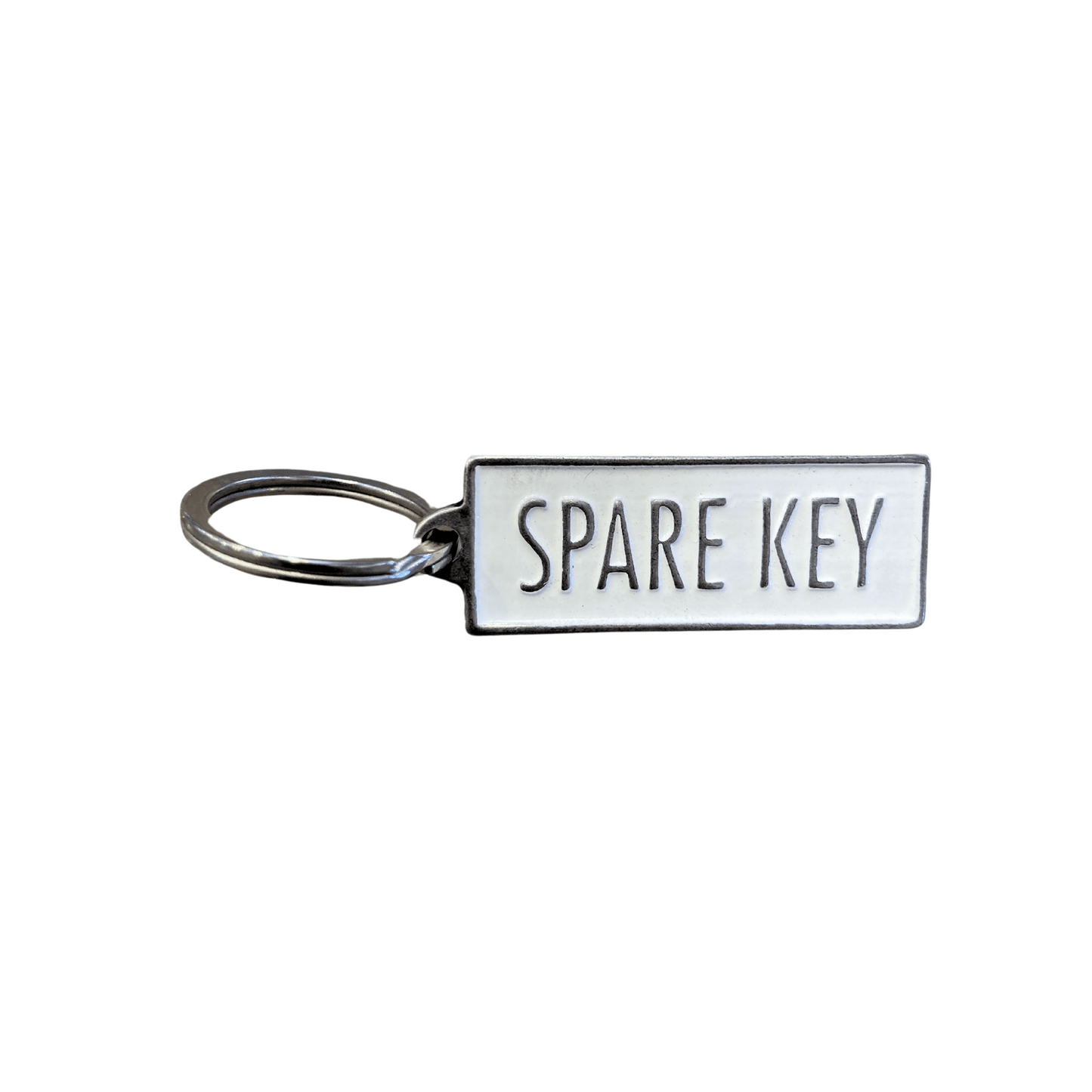 Spare key keyring gift for house.