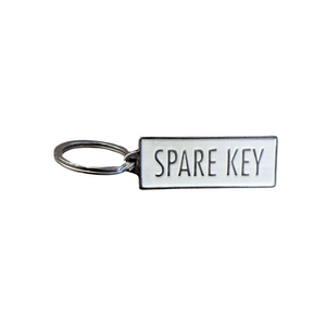 Spare key keyring gift for house.