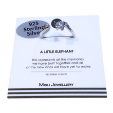 Sterling silver elephant ring in Fourways, Johannesburg.