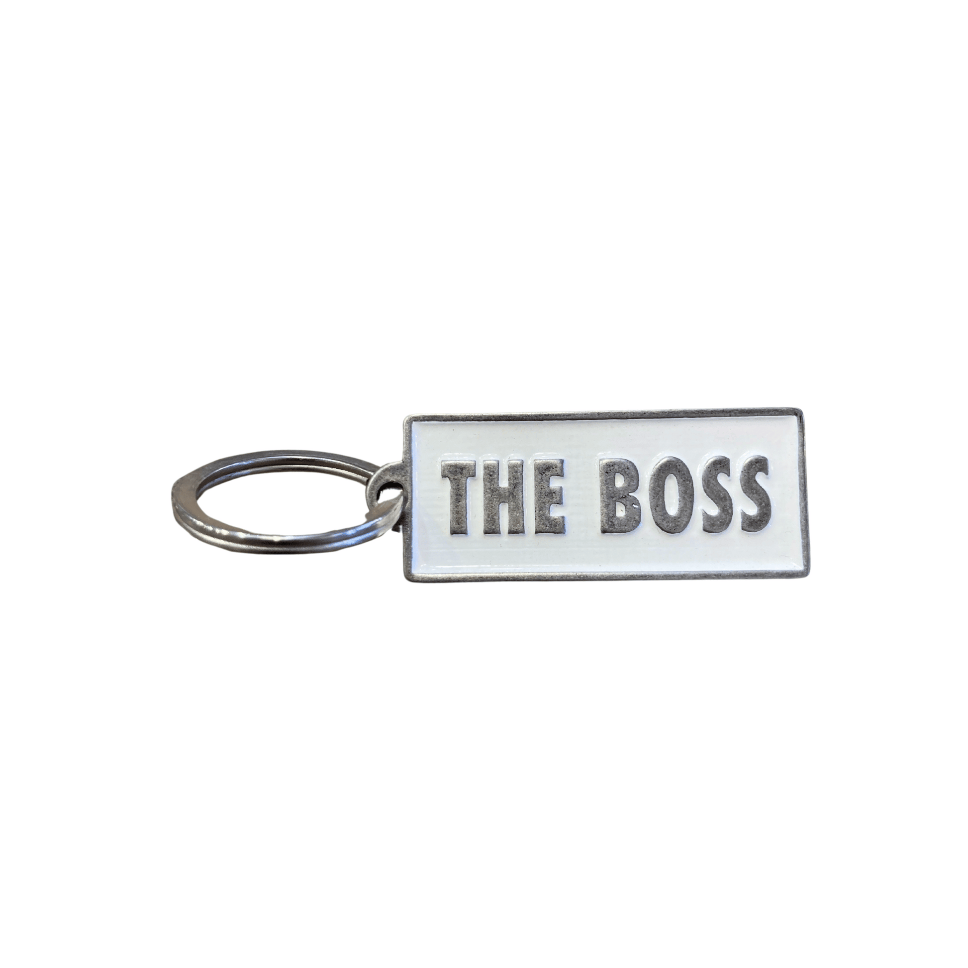 The Boss keyring gift for work.