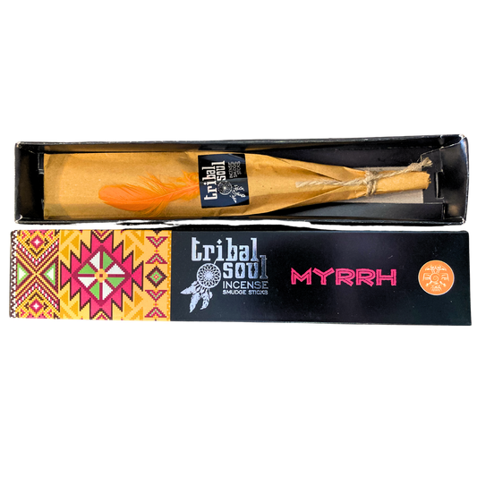 Tribal soul myrrh incense.