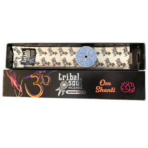 Tribal soul om shanti incense.