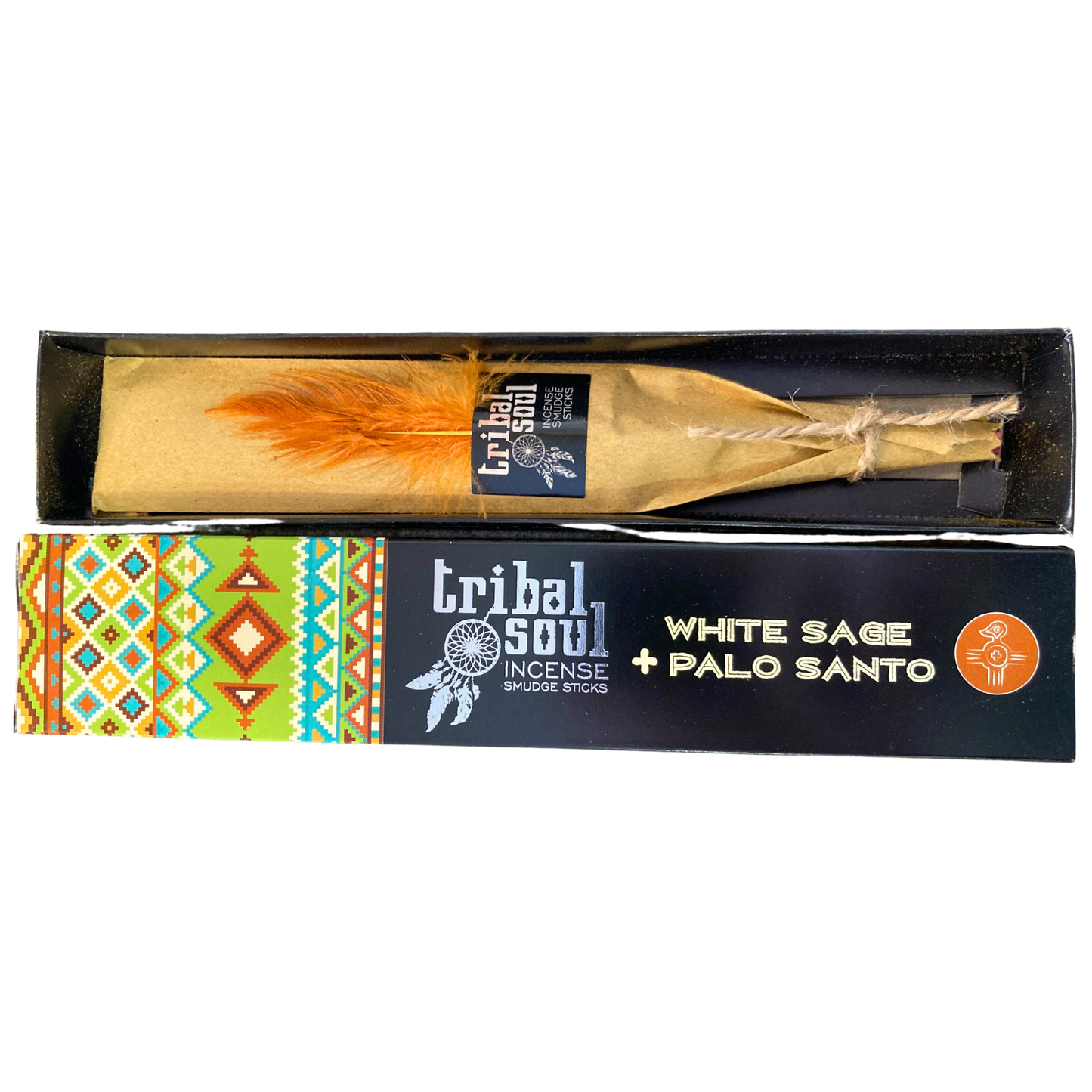 Tribal soul white sage and Palo Santo incense. 