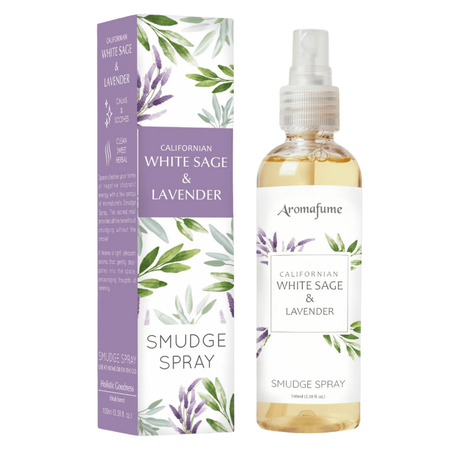 White sage and lavender room spray.