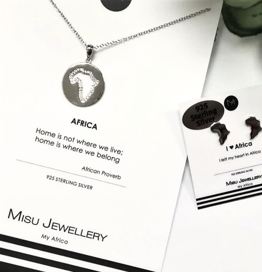 Misu Africa necklace in Pineslopes, Fourways.