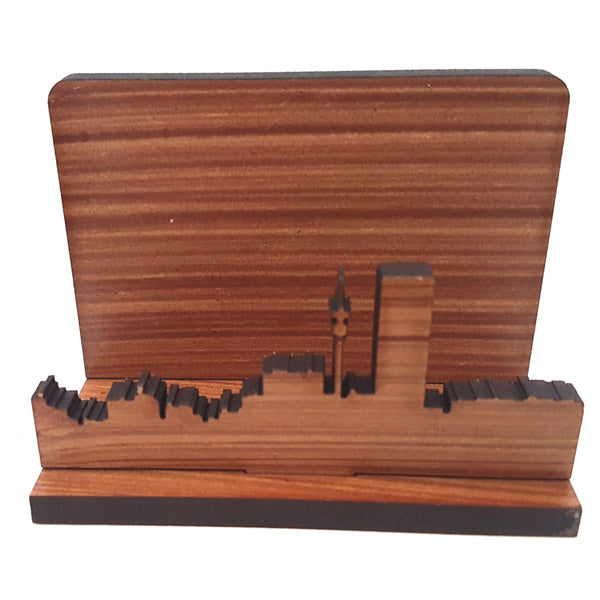 Johannesburg skyline business card holder.