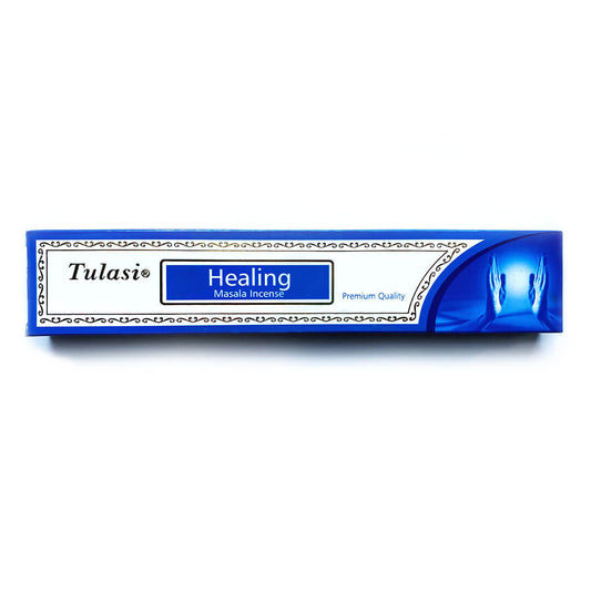 Healing scented Tulasi premium masala incense sticks.