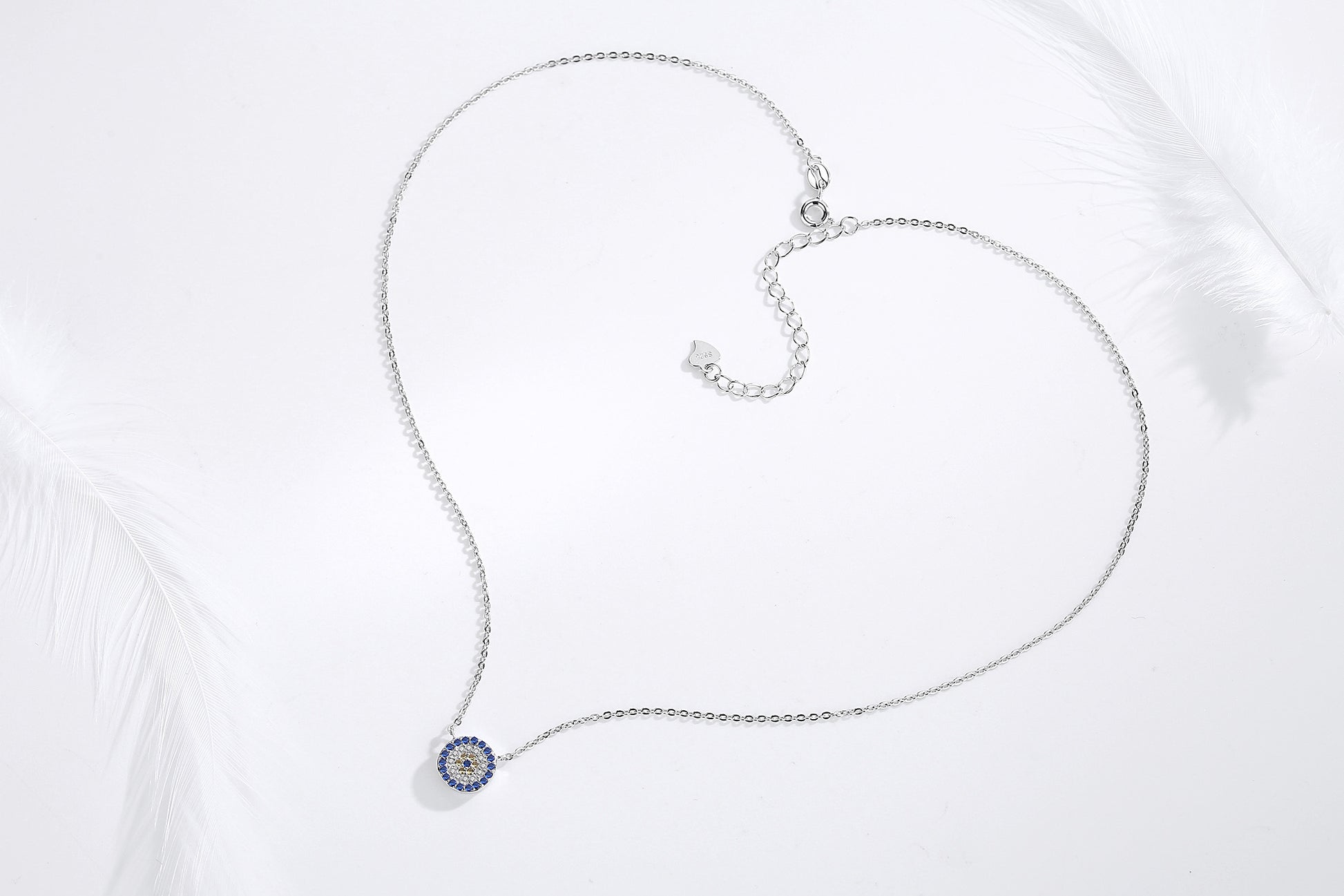 Protection evil eye necklace. 