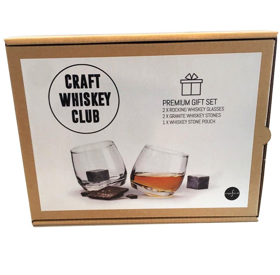 Craft whiskey box gift in Pineslopes.